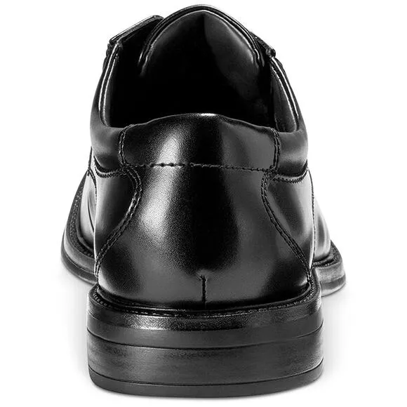 Dockers Men Lace Up Blucher Derby Oxfords Irving Size US 10M Black Faux Leather