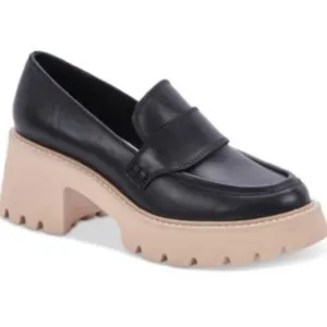 Dolce Vita Women's Halona Lug-Sole Loafer Pumps SZ 7 NWOB