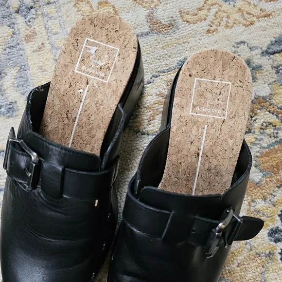 Dolce Vita Yevan Buckled Studded Platform Clogs