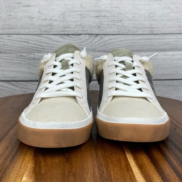 Dolce Vita Zeta Plush Mule Camo Slip On Canvas Shoe Women’s Sneaker Size 7