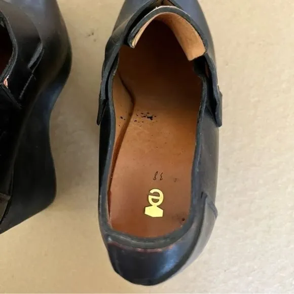 Dolls Kill E Platform Leather Oxfords