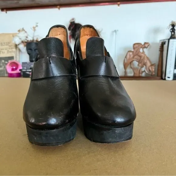 Dolls Kill E Platform Leather Oxfords