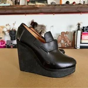 Dolls Kill E Platform Leather Oxfords
