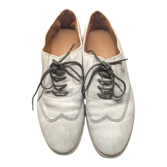 Donald Pliner Sennet Calf Suede Leather Oxford Size 10M