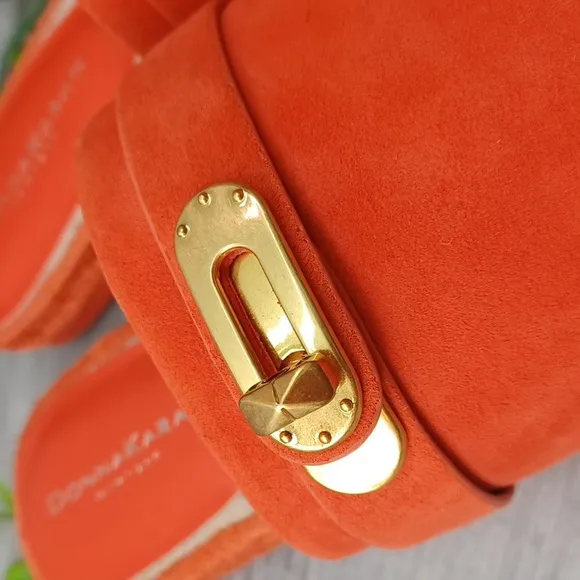 Donna Karan Taci Flat Slide NIB