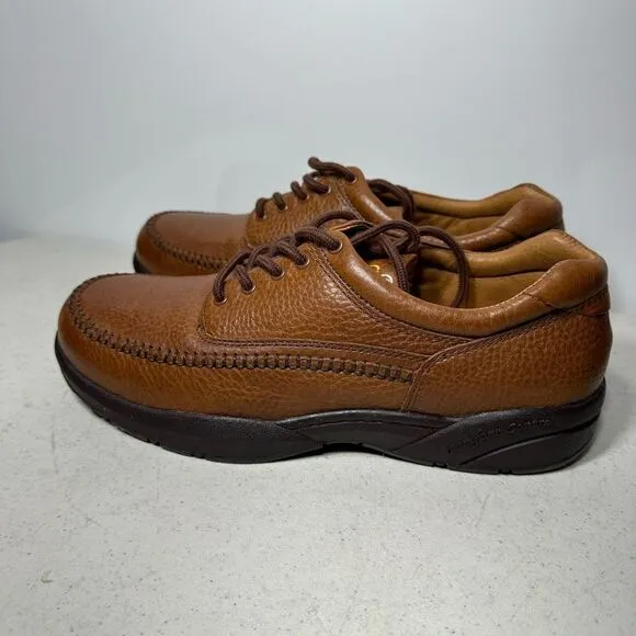 Dr. Comfort 8020 Stallion Leather Diabetic Oxfords Chestnut Brown Men's 11W