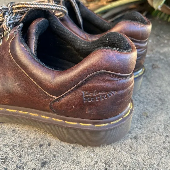 Dr. Marten 8312 Vintage 90s Y2K 4-Eye Leather Lace Up Oxford Made in England MIE