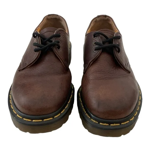 Dr. Marten Vintage Brown Leather Classic Oxfords - Made in England
