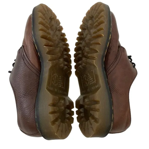 Dr. Marten Vintage Brown Leather Classic Oxfords - Made in England