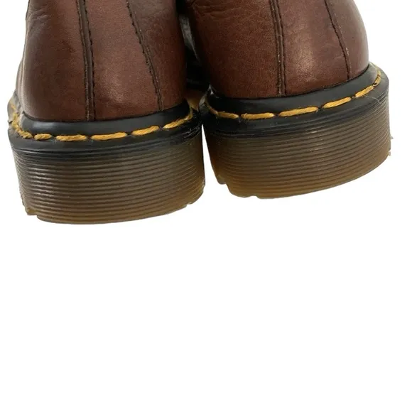 Dr. Marten Vintage Brown Leather Classic Oxfords - Made in England