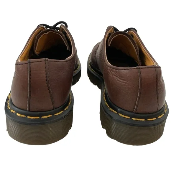 Dr. Marten Vintage Brown Leather Classic Oxfords - Made in England
