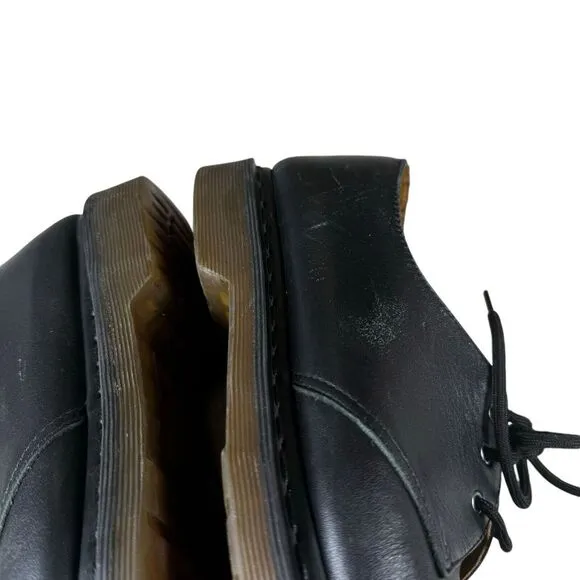 Dr. Martens 11837 Leather Grunge Oxfords Black Shoes Men's Sz 10,‎ Women's Sz 11