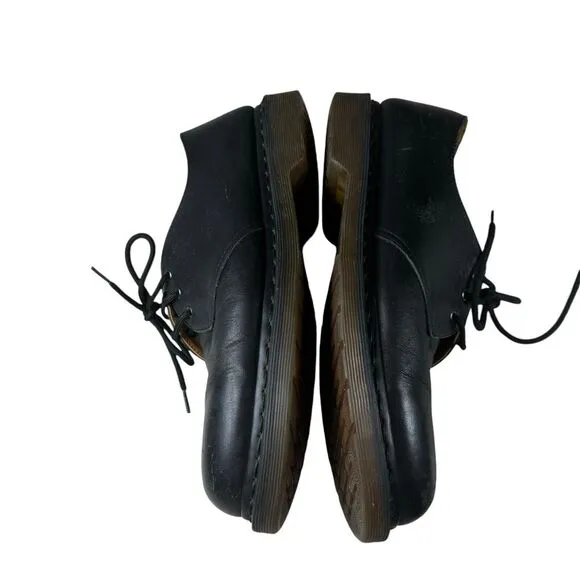 Dr. Martens 11837 Leather Grunge Oxfords Black Shoes Men's Sz 10,‎ Women's Sz 11