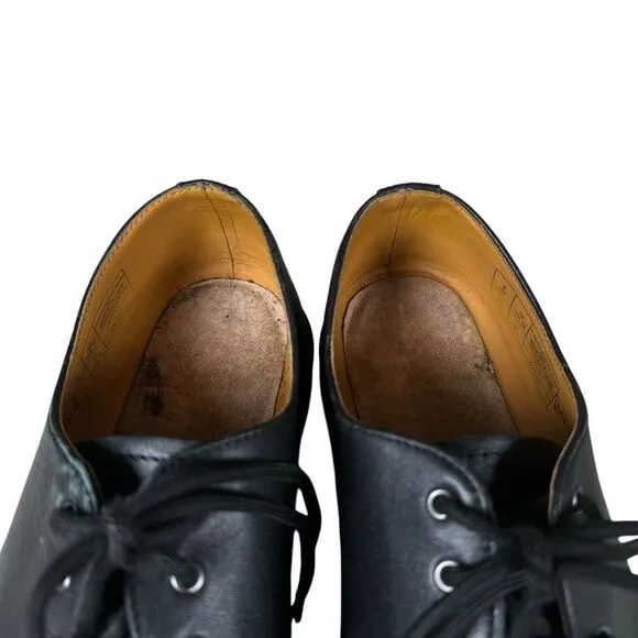 Dr. Martens 11837 Leather Grunge Oxfords Black Shoes Men's Sz 10,‎ Women's Sz 11
