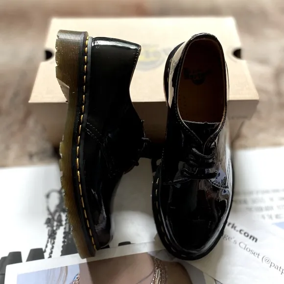 Dr Martens 1461 Patent Leather Oxfords