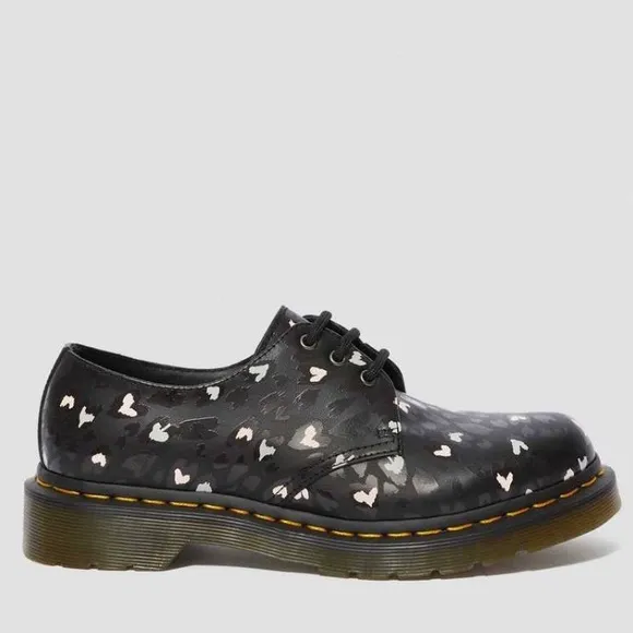 Dr Martens 1461 Wild Hearts Chaos Leather Oxfords