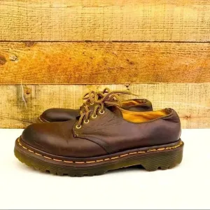 Dr Martens 1561/59 Vintage Brown Leather Oxfords