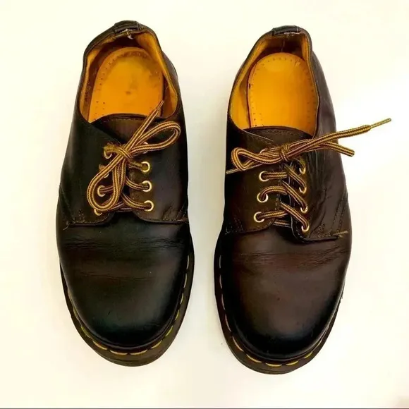 Dr Martens 1561/59 Vintage Brown Leather Oxfords