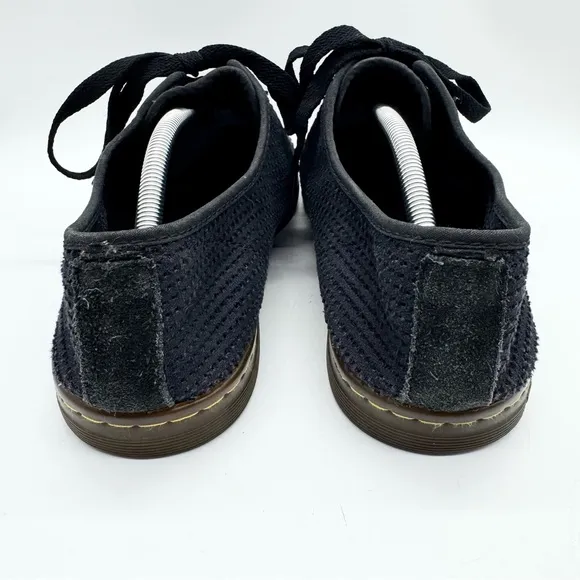 DR. MARTENS 3-Eye Ade Elastic Slip On in Black Mens Sz 12 Grunge 90s Rare Style!