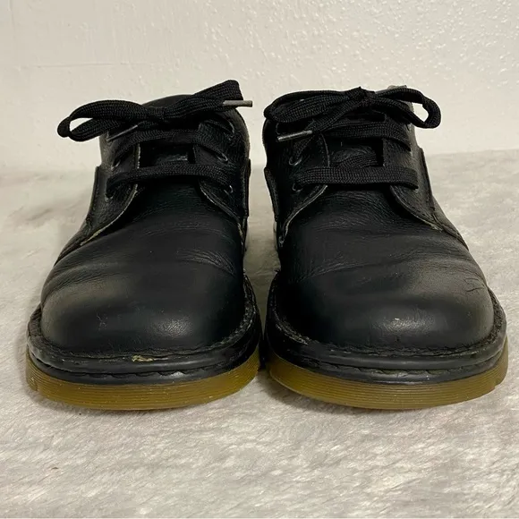 Dr Martens Black Leather Oxfords Size 9 Men’s/10 Women’s 8B75