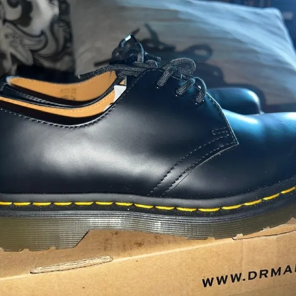 Dr. Martens Black Leather Oxfords
