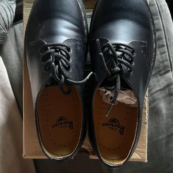 Dr. Martens Black Leather Oxfords