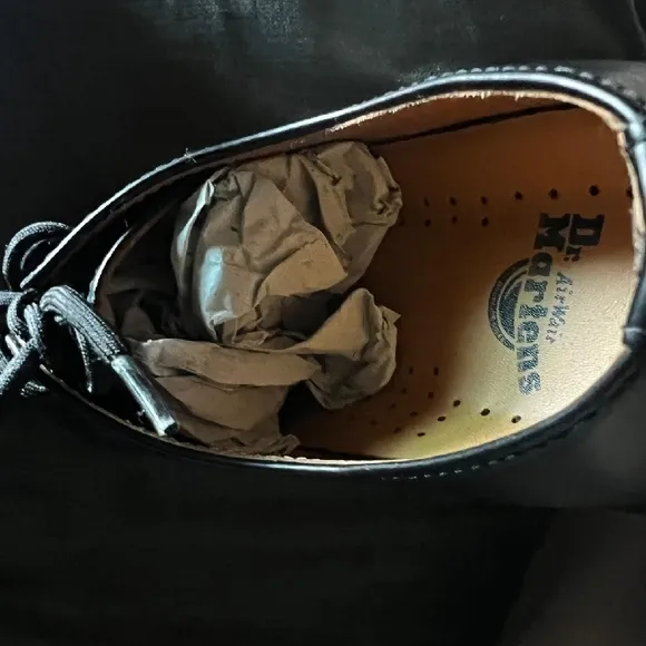Dr. Martens Black Leather Oxfords