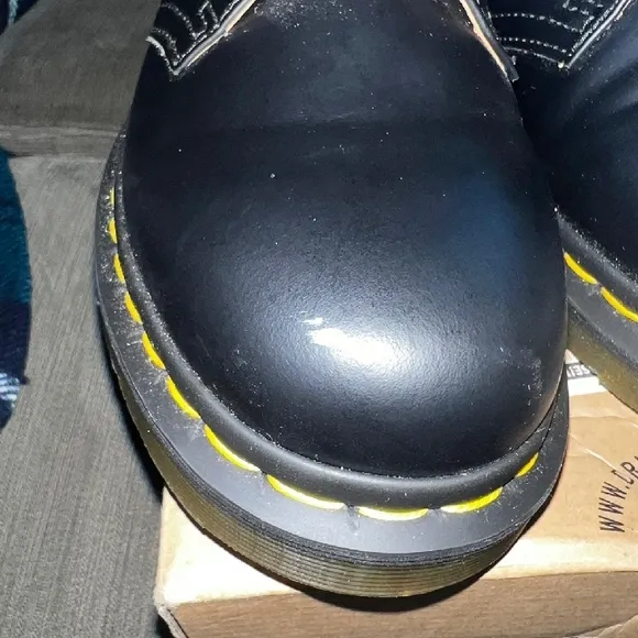 Dr. Martens Black Leather Oxfords