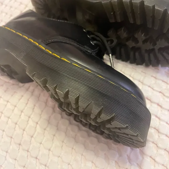 Dr. Martens Black Oxford Shoes with Air-Cushioned Sole