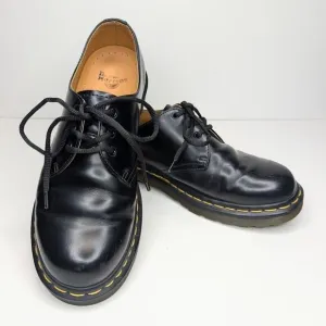 Dr. Martens black oxfords chunky platform vintage women's size 9