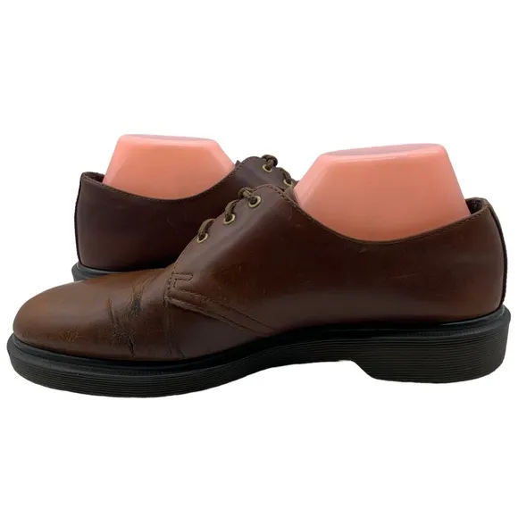 Dr Martens Brown Leather Oxfords Shoes 1461 Men’s Sz 10, women’s Sz 11