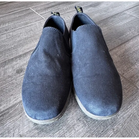 Dr. Martens Dale Canvas Slip OnShoes Size 12 Black Doc Martens