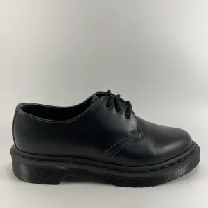 Dr. Martens Doc Mono Derby Smooth Leather Black 14345 Womens Size 5 Oxfords