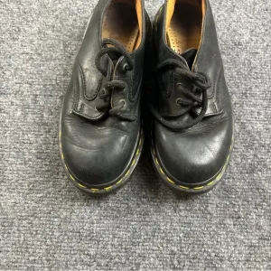 DR MARTENS Kids MADE IN ENGLAND Black Leather Lace Up Oxfords size: 1