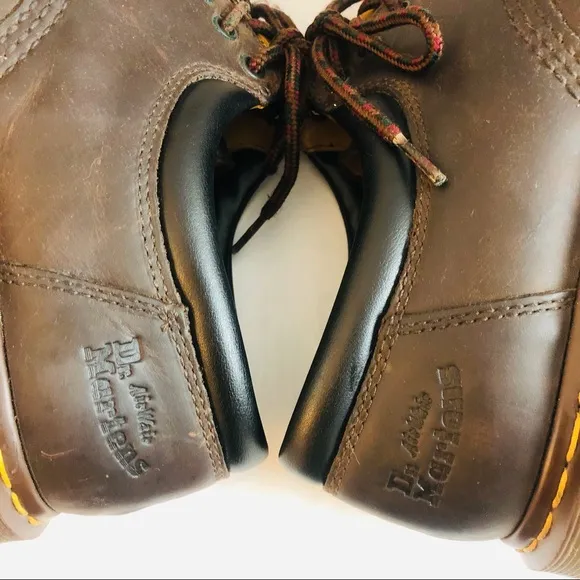 Dr. Martens Mens Leather Lace-up 5 eye Oxfords Size 13 Brown $140 Style 10905