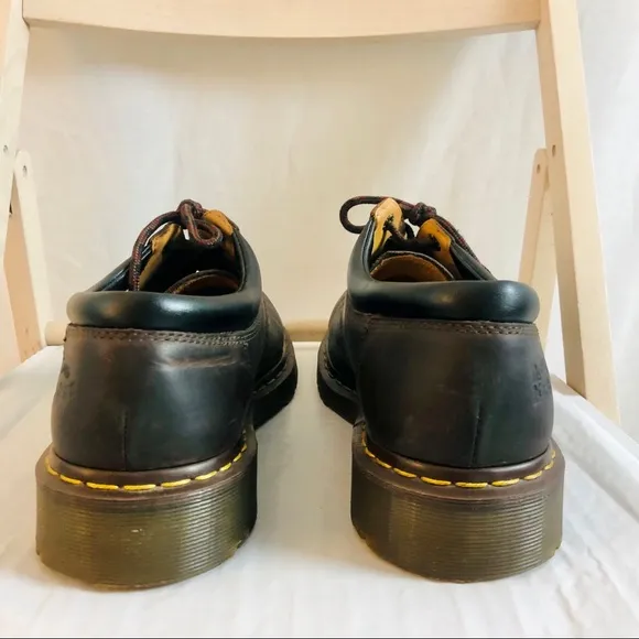 Dr. Martens Mens Leather Lace-up 5 eye Oxfords Size 13 Brown $140 Style 10905
