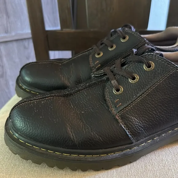 Dr Martens Men’s Marchant Leather Oxfords Brown Size 12