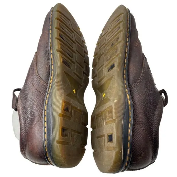 Dr. Martens Men's Ordell Brown Leather Casual Lace Up Oxfords Size 12M