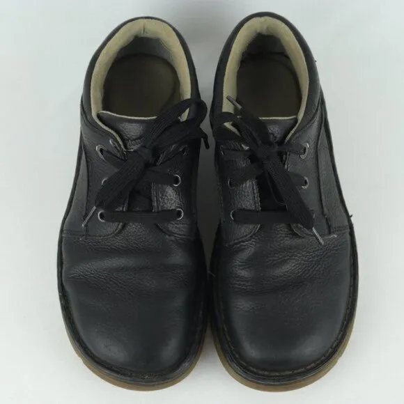 Dr. Martens Men's Size 9 Black Leather 8B75 Lace Up Casual Oxfords