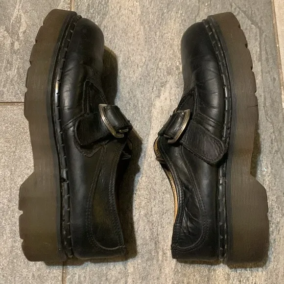 Dr Martens MIE Vintage Men’s 8314 D-ring Monk Z Welt Platform England Vintage