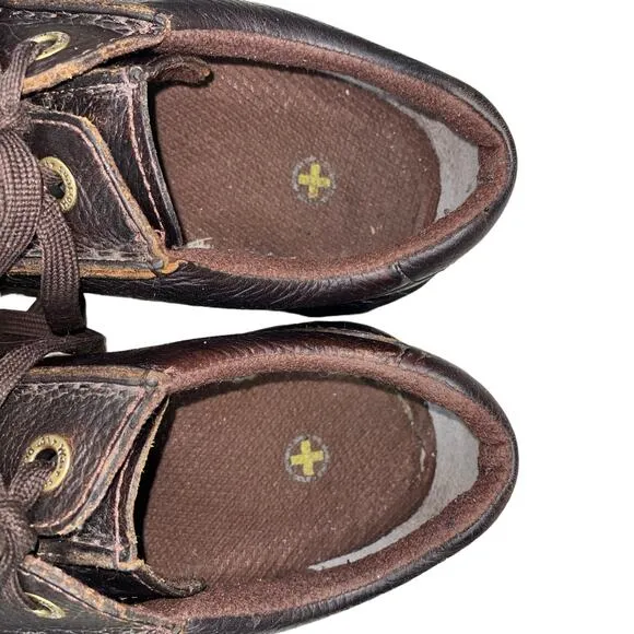 Dr. Martens Unisex Ripley Brown Leather Lace Up Oxfords Size US M 9 W 10