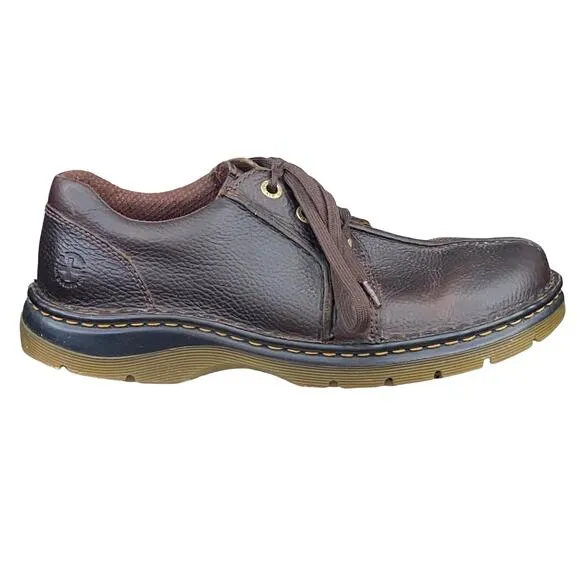Dr. Martens Unisex Ripley Brown Leather Lace Up Oxfords Size US M 9 W 10