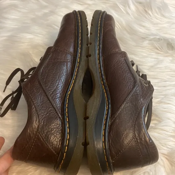 Dr Martens Vintage Brown Lace Up Oxfords Shoes Men Sz 12