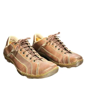 DR. MARTENS Y2K Vintage Brown Leather Air Comfort Sole Lace-up Oxfords Men's 13
