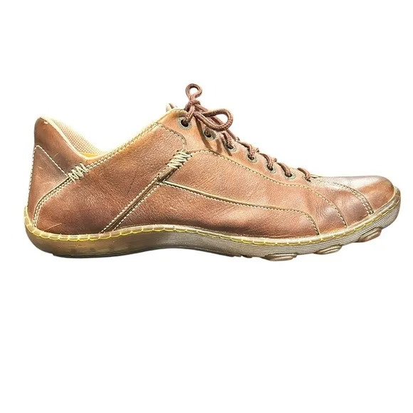 DR. MARTENS Y2K Vintage Brown Leather Air Comfort Sole Lace-up Oxfords Men's 13
