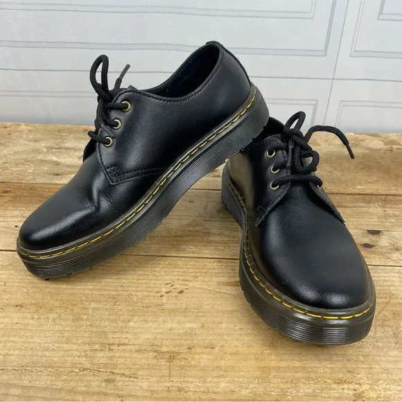 Dr. Martens Zavala Lo Oxfords -‎ Black - Women's 5