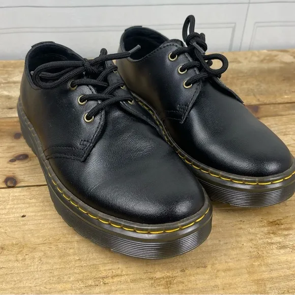 Dr. Martens Zavala Lo Oxfords -‎ Black - Women's 5