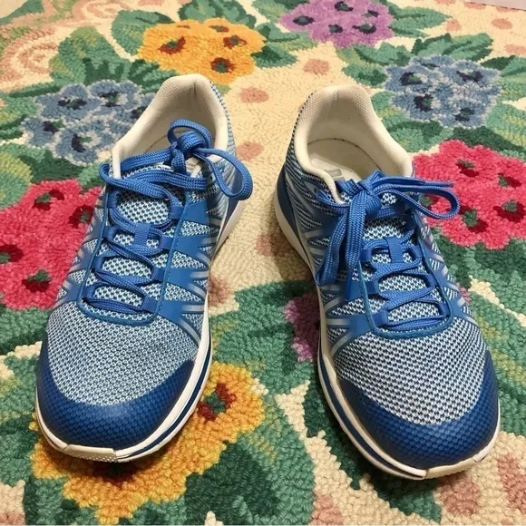 Drew Balance Workout Fitness Athletic and Training Blue White Shoes 9.5 WW