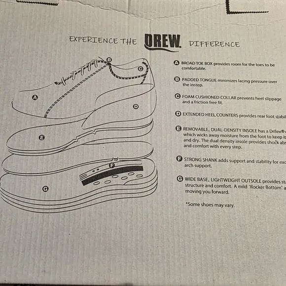 DREW White Athletic Shoes with Supportive Design