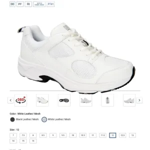 DREW White Athletic Shoes with Supportive Design